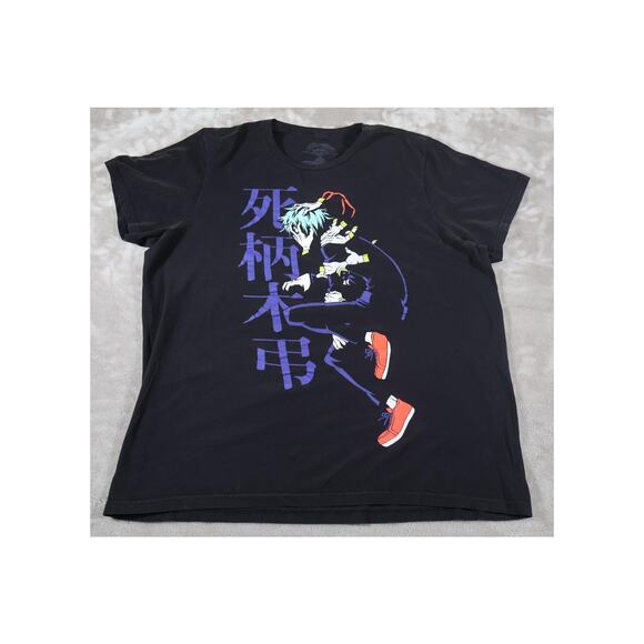 My Hero Academia Shirt Mens 2XL Black Tomura Shigaraki Anime Graphic Tee - Picture 1 of 7